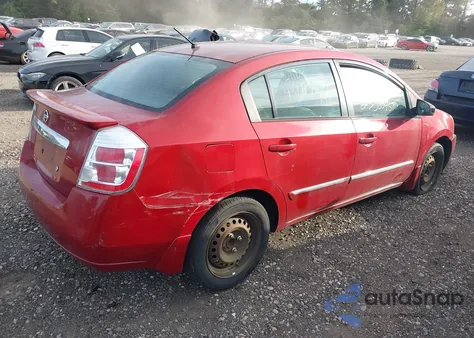 2012 Nissan Sentra 2.0 S из США, поврежденный, VIN 3N1AB6AP5CL752381